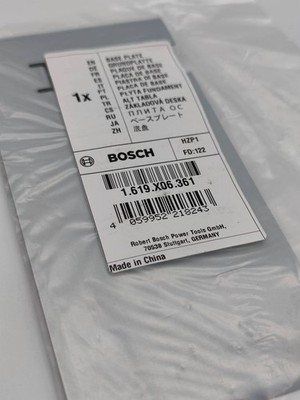 BOSCH 1619X06361 Grundplatte Bodenplatte für PBS 75 A, PBS 75 AE Ersatzteil