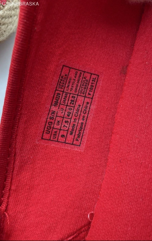 Zapatos planos de ballet UGG Australia para mujer lunares sin cordones - talla 9 Foto 3 de 4