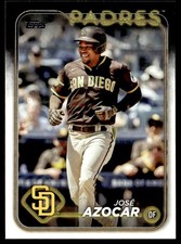 2024 Topps Jose Azocar San Diego Padres #423