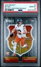 2024 Panini Select - Select Certified Rookies Bo Nix #4 (RC) PSA 10
