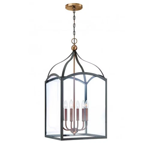 Hinkley 3414BZ 33.75" 6-Light Foyer Pendant in Bronze - Picture 1 of 2