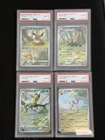PSA 10 2025 Pokemon S-Chinese CBB2C Gem Pack VOL 2 Eevee Set of 4 Pc Sequential