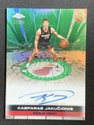 2025 Topps Chrome Basketball Green Refractor Kasparas Jakucionis #TAIR-KJ
