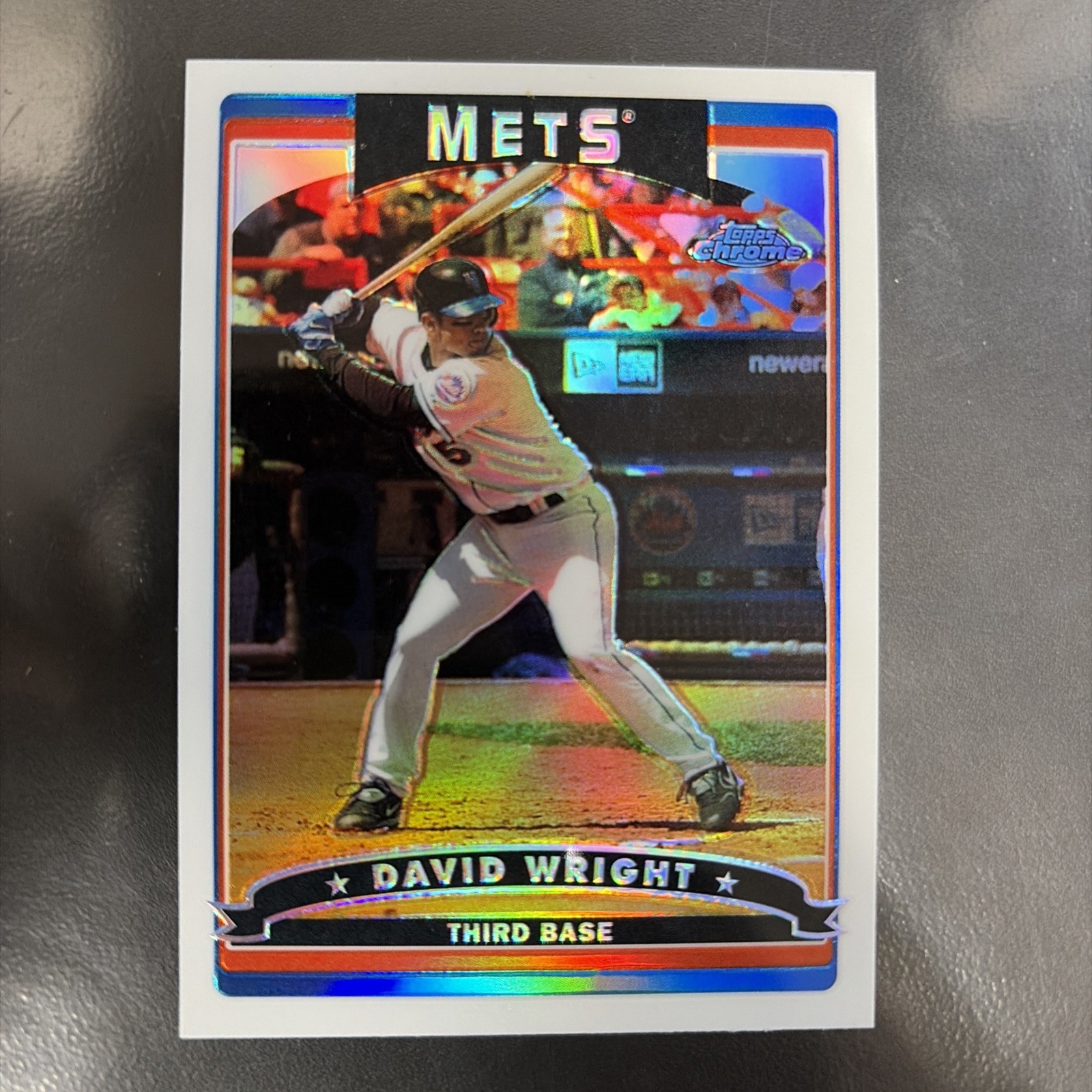 2006 Topps Chrome - David Wright #8 Refractor