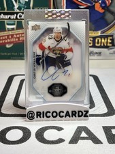 2024-25 Upper Deck Clear Cut Ice Gallery Auto #IGA-CV Carter Verhaeghe - Florida