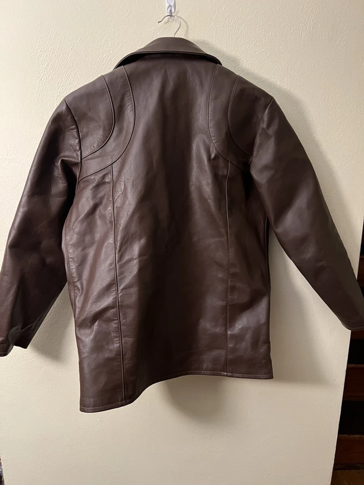 Lost Worlds Cuero Sin Forro Piel de Caballo Talla. 44 instrumentos musicales este/oeste Foto 2 de 4