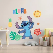 Stitch Disney Decal Wall Sticker Home Decor Art Mural Kids Children Room