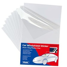 Car Windshield Sticker, Windshield Applicator, 10 pieces / 8.3 x 11.7 inches