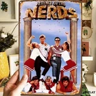 Revenge of the Nerds Movie Poster Vintage 1980s Tin Metal Signs Home Décor 8x12