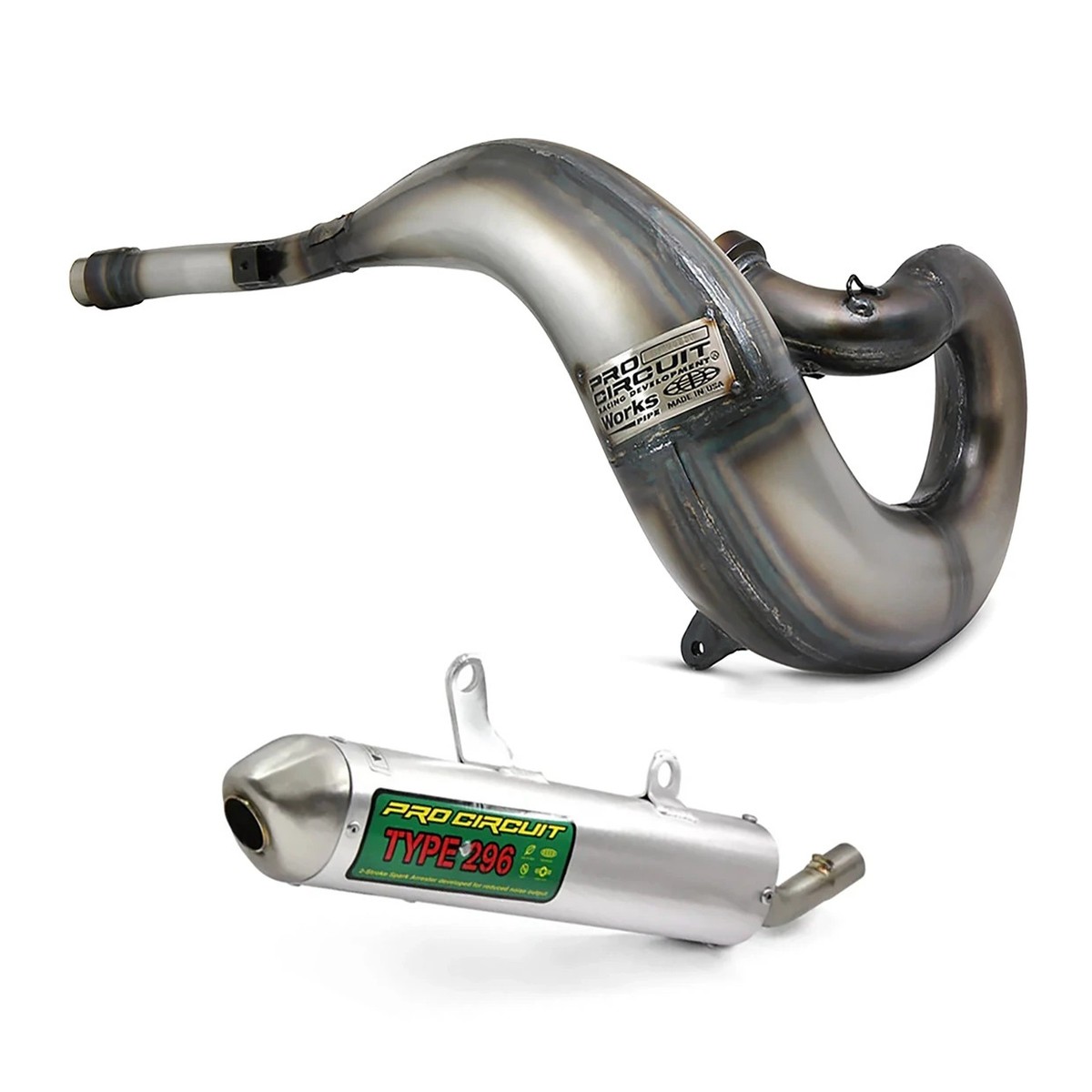 YZ250 PRO CIRCUIT サイレンサー Pro Circuit Works pipe & Type 296 S/A silencer for 2003+ Yamaha