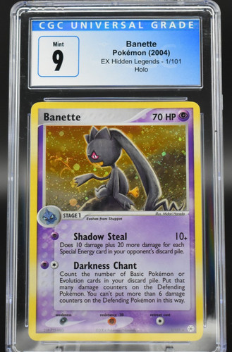 Banette graded CGC 9 for sale on eBay
