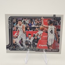 Topps 2025-26 Fox Wembanyama Checklist #300 San Antonio Spurs Basketball