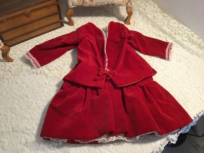red velvet 2 piece outfit