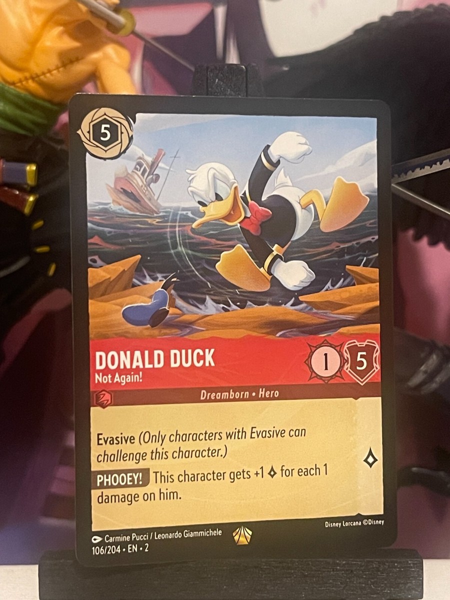 Disney LORCANA プレイマット（Donald Duck） Amazon.com: Ravensburger Disney Lorcana TCG Playmat
