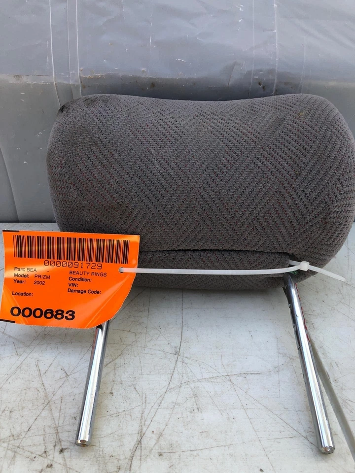 Chevrolet Geo Prizm 1998-2002 reposacabezas delantero asiento cojín pasajero lado derecho Foto 2 de 4