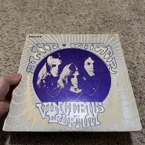 **Embossed OG Cover** BLUE CHEER Vincebus Eruptum PHILIPS (PHS-600-264) 1968 VG+ - Picture 2 of 8