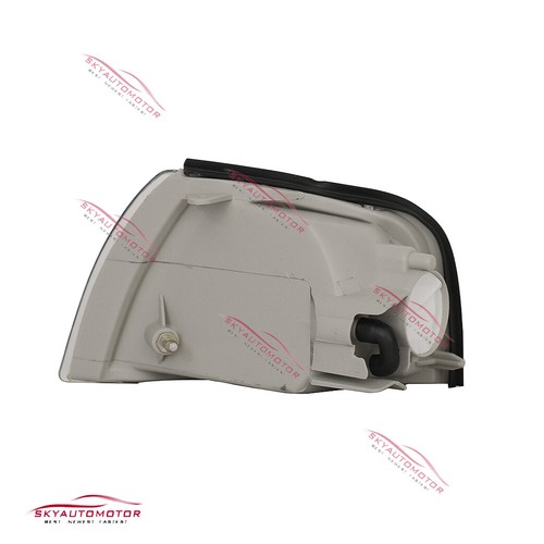 Fits 1997-02 Mitsubishi Mirage 2Dr Coupe Headlights Corner Lamps Chrome Set 4pcs - Foto 6 di 6