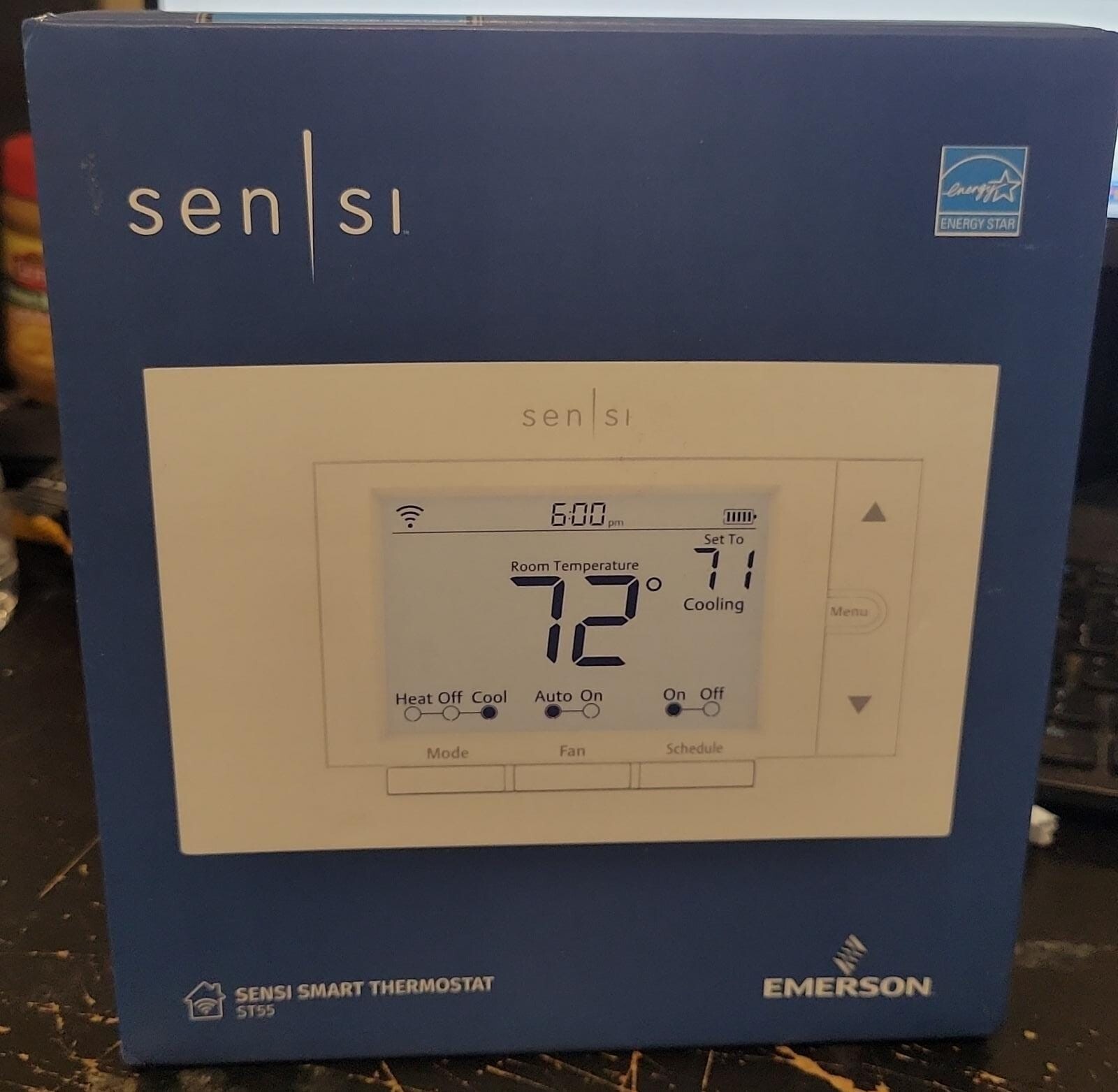 Emerson Sensei WiFi Smart Thermostat, ST55 696551318901 | eBay