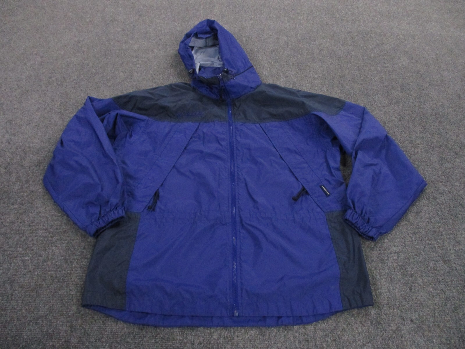 Vintage Columbia Jacket Adult M Purple Rain Outdoors Hiking Lightweight Womens