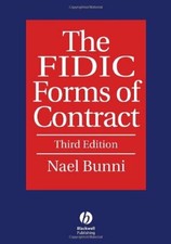 The FIDIC Forms of Contract by Bunni  New 9781405120319 Fast Free Shipping+=