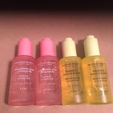 4X Provence Beauty Vitamin C Salicylic Acid Hyaluronic Acid Vitamin B5 2 Fl Oz