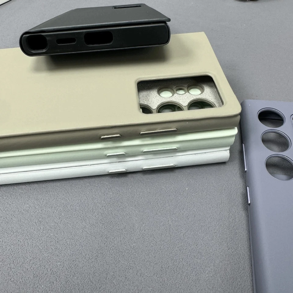 For Samsung Galaxy S23 Ultra/S23 Plus/S23/S23 FE Case View Smart Chip Flip Cover - Image 3 of 4