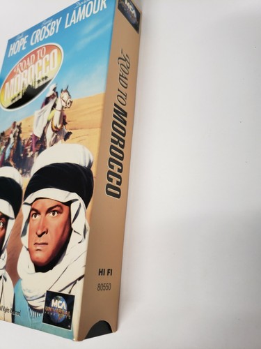 Road to Morocco starring Bob Hope, Bing Crosby, Dorothy Lamour (VHS, B&W,1992) - Picture 3 of 7