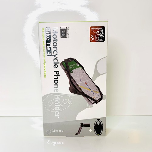 Bike Phone Mount Phone Holder Tie Pro 4 Black Comp With 4.7''- 7.2'' Smartphones