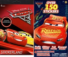 Disney Pixar Cars - Stickerland - Sticker Book over to 200 150 Stickers Set