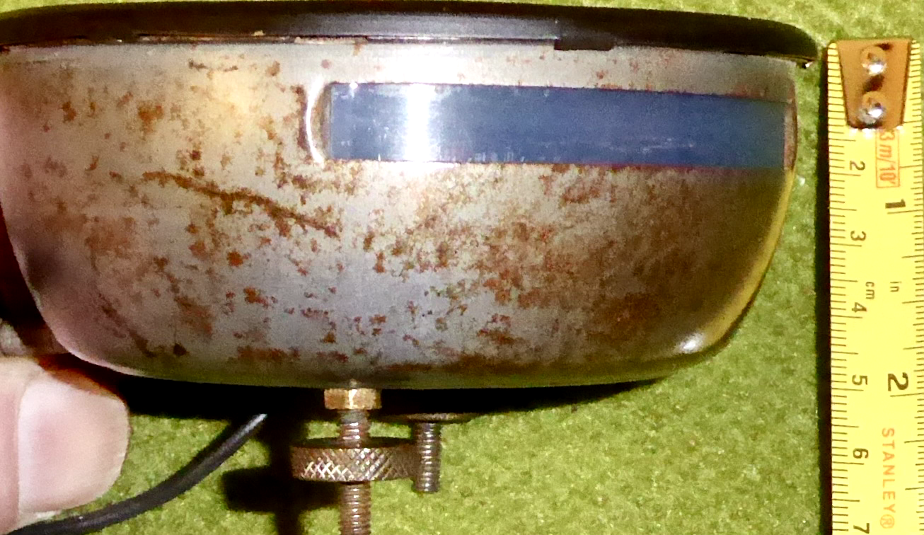 British Jaeger 12 Volt Electric Car Clock Positive Earth (1946 Rover 16