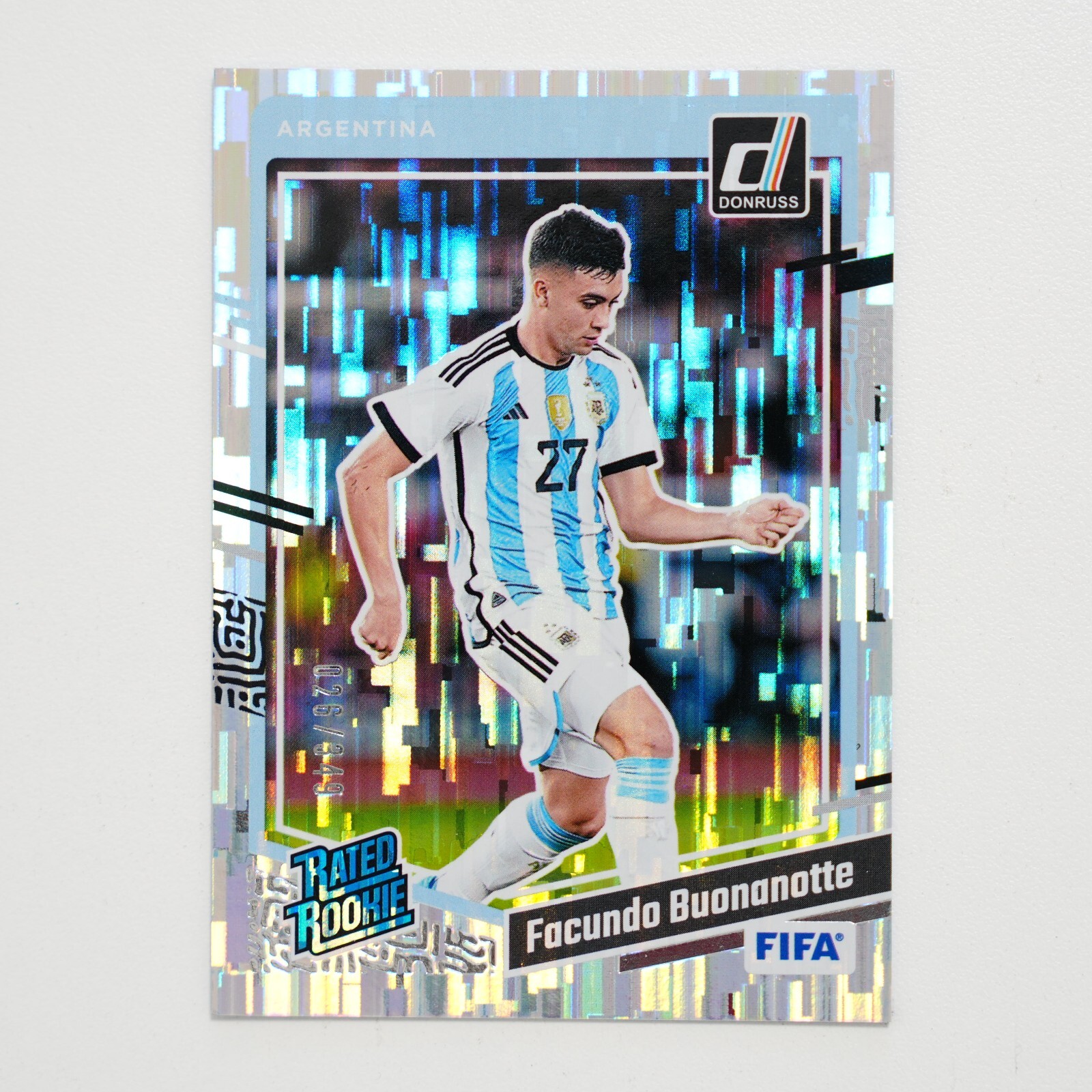 2023-24 Panini Donruss Rated Silver 026/349 Facundo Buonanotte #193 Rookie RC