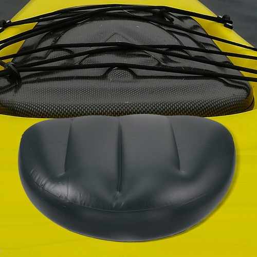 2 Pcs Fishing Cushion Floatation Boat Cushions Kayak Office Seat Pad Pvc - Picture 4 of 12