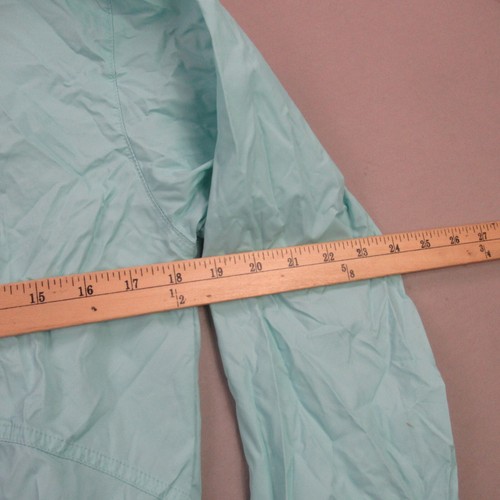 Columbia Jacket Girls XL Long Sleeve Zip Pockets Lightweight Green Hooded - Picture 8 of 11
