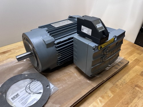 SEW-EURODRIVE DRN90L4/FC/MM15/MO AC Motor 2HP, MOVINOT MM15D-503-00/MLU11A - Picture 4 of 7
