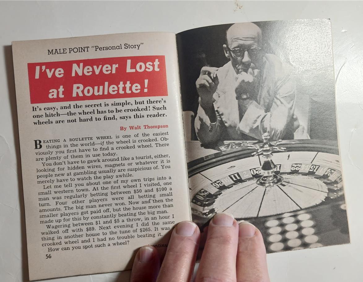 MALE POINT OF VIEW MAGAZINE MAY 1953 BARBARA HOFF JACKIE LOUGHERY CINDY ...