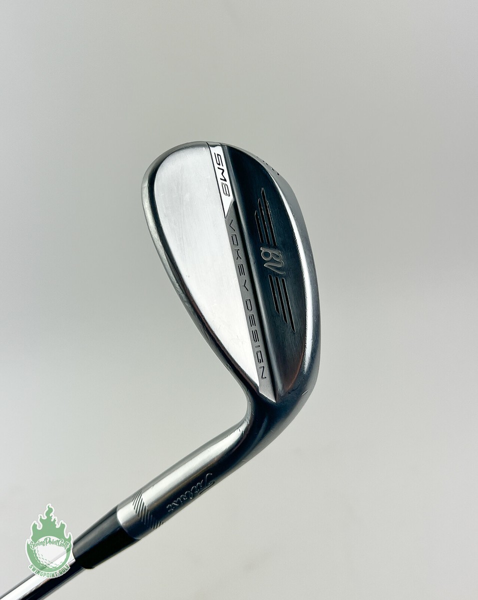 RH Titleist Vokey SM8 D Grind Tour Chrome Wedge 58*-12 Regular