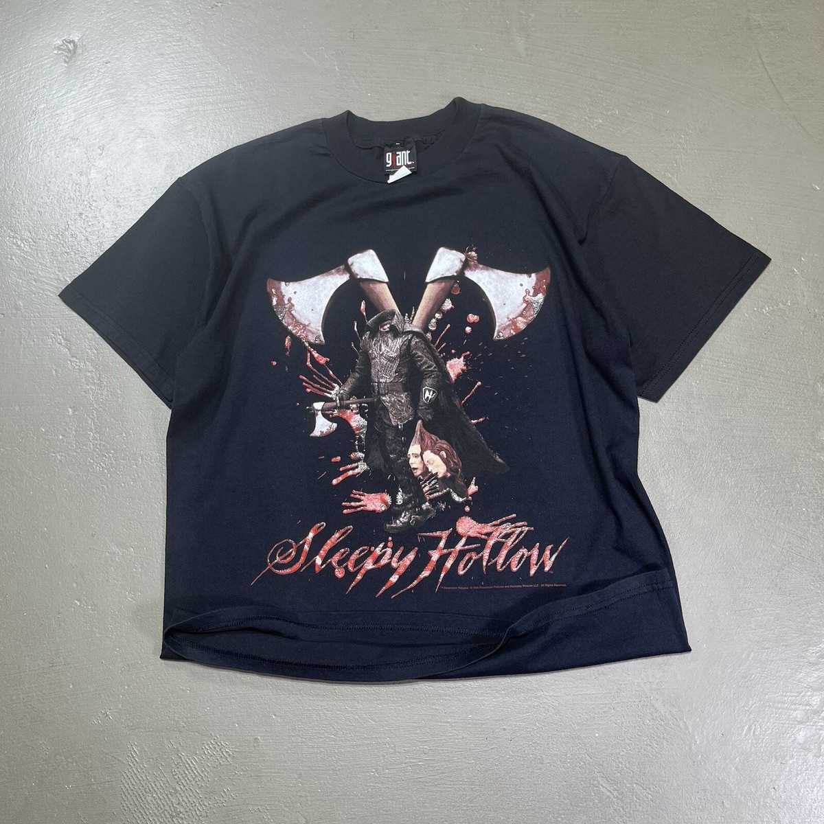 Vintage Sleepy Hollow Movie Promo T-Shirt Large 90s Giant Tag