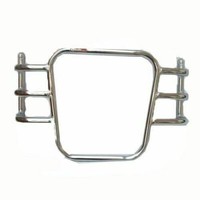 FüR Royal Enfield Solid Airfly Stil Vorne Chrom Crash Leiste Aes