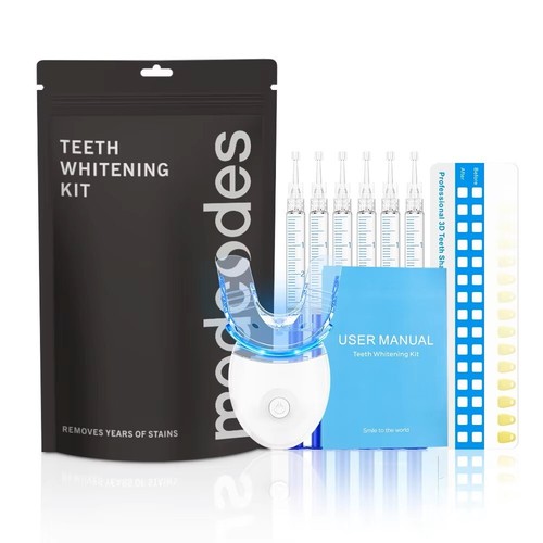 PROFI LED BLEACHING SET zuhause aufhellen der Zähne Zahnaufhellung Whitening