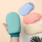 Exfoliating Bath Glove Mitt Body Scrub, Dead Skin Remover Shower Brush SPA