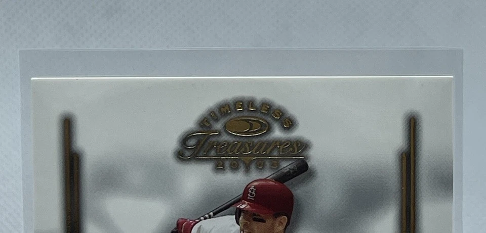 2003 Donruss Timeless Treasures Jim Edmonds #40/#'d 515/900 - Image 2 of 4