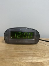 Philips AJ3540/37 Large Display Digital AM /FM Alarm Clock Radio- Tested