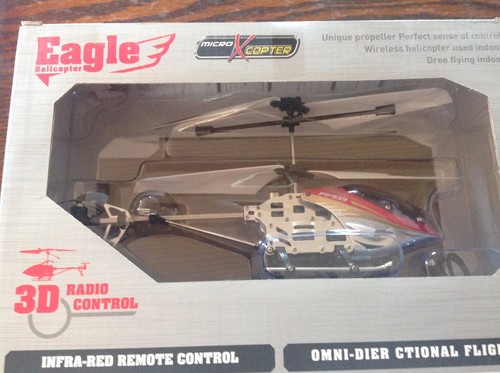 Eagle Helicopter Micro XCopter 3D Radio Control Brand new in box - Picture 7 of 14