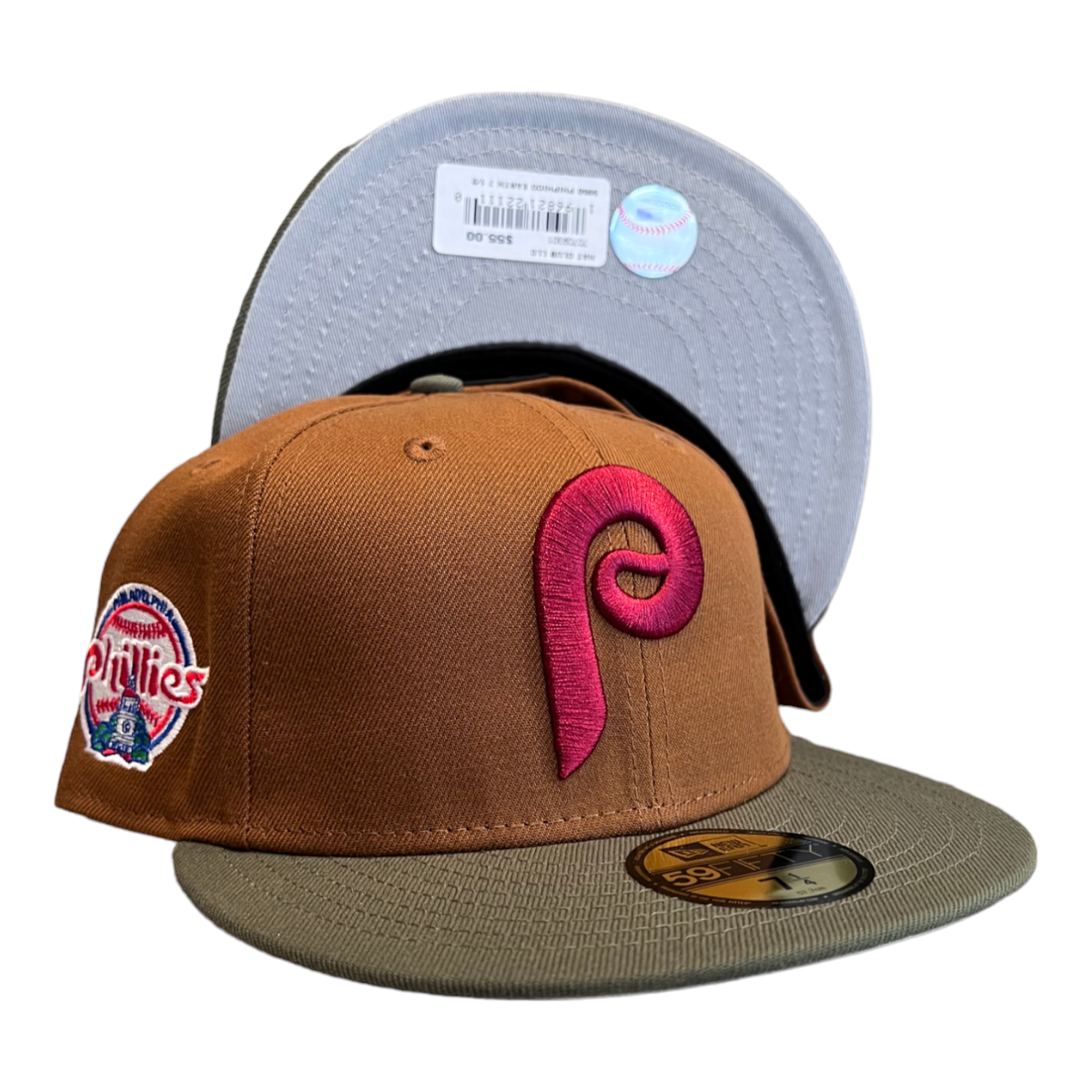 New Era Philadelphia Phillies Khaki Pack 59FIFTY Fitted Hat