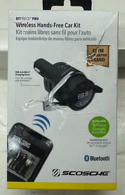 Scosche 'Wireless Hands-Free Car Kit' (BTFMPD3SR-SP)