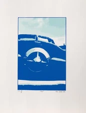 Alain Valtat, Stud, Screenprint, signed, numbered, dated, and titled in pencil