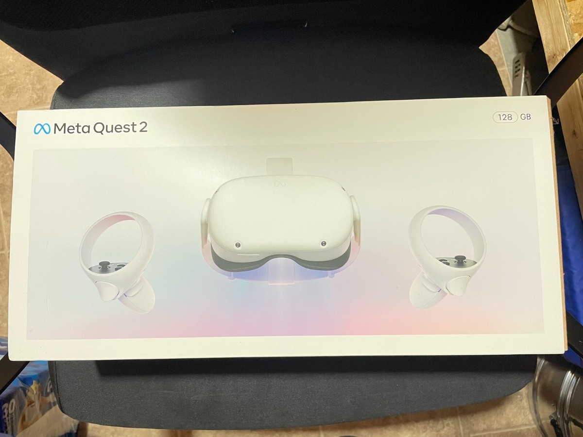 Meta Oculus Quest 2 128GB Standalone VR Headset - White