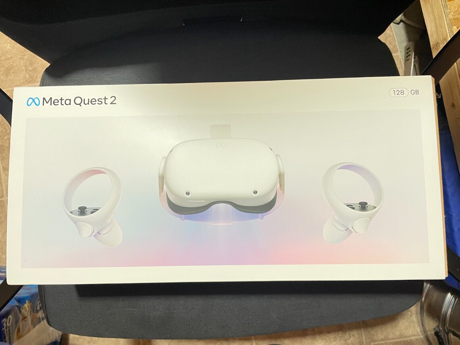 Meta Oculus Quest 2 128GB Standalone VR Headset - White 