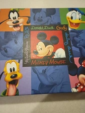 Mickey Scrap Book With Backgrounds