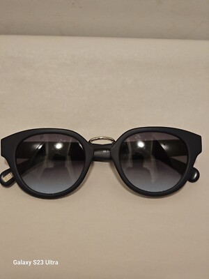 Rare Authentic See Eyewear 2570 Black Frame Sunglasses Italy